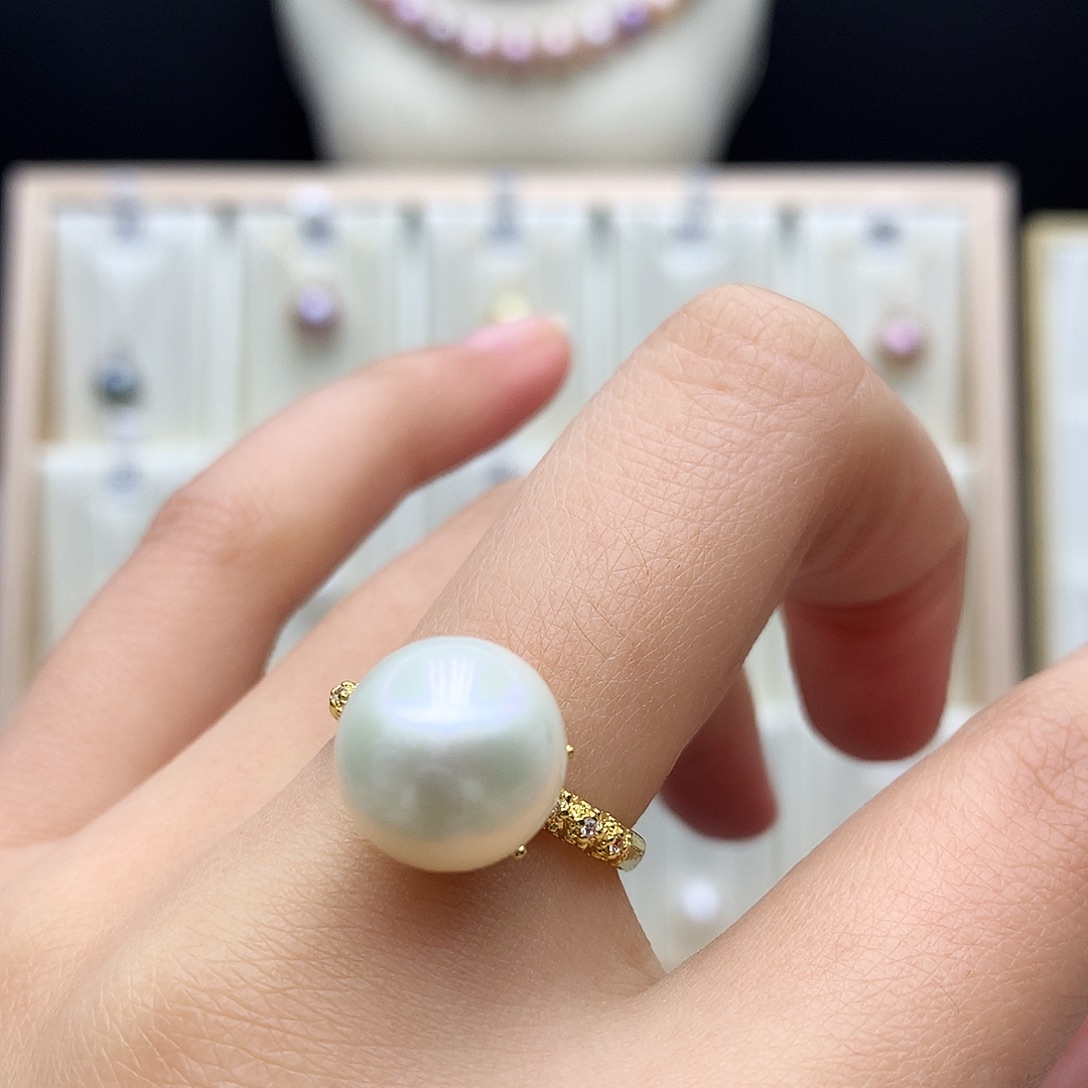 颈饰合金淡水珍珠