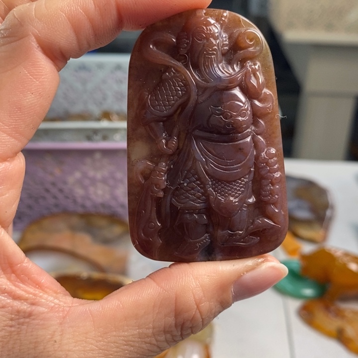 玛瑙/玉髓吊坠(不含链)未镶嵌