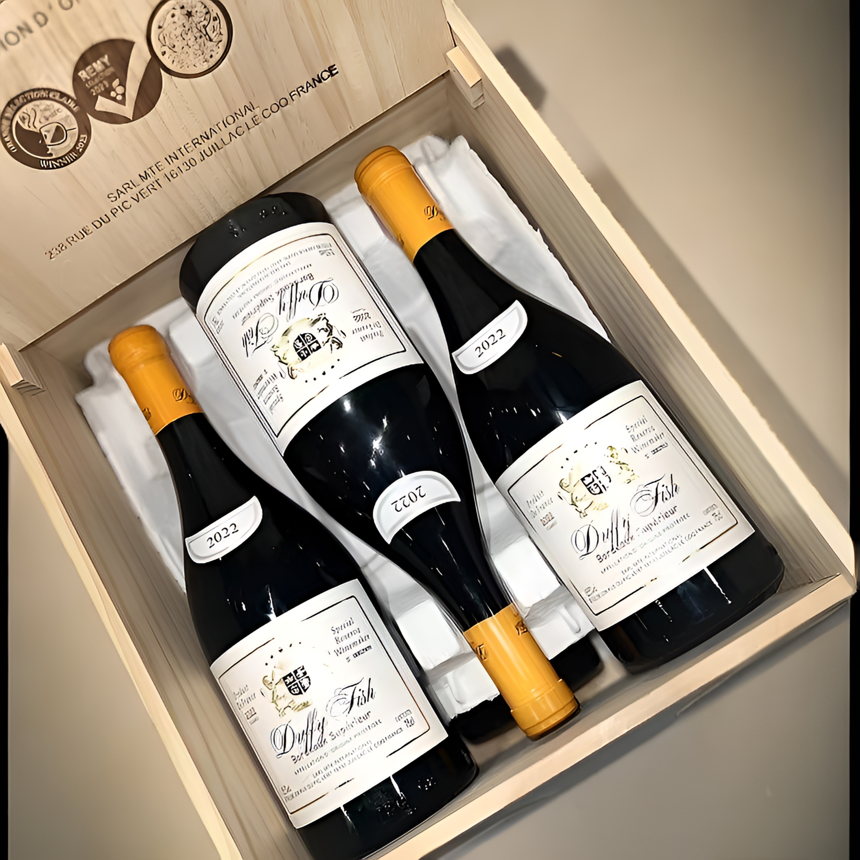 法国康帝城堡15.5度超级波尔多多斐士干红葡萄酒750ml宴请佳选品m