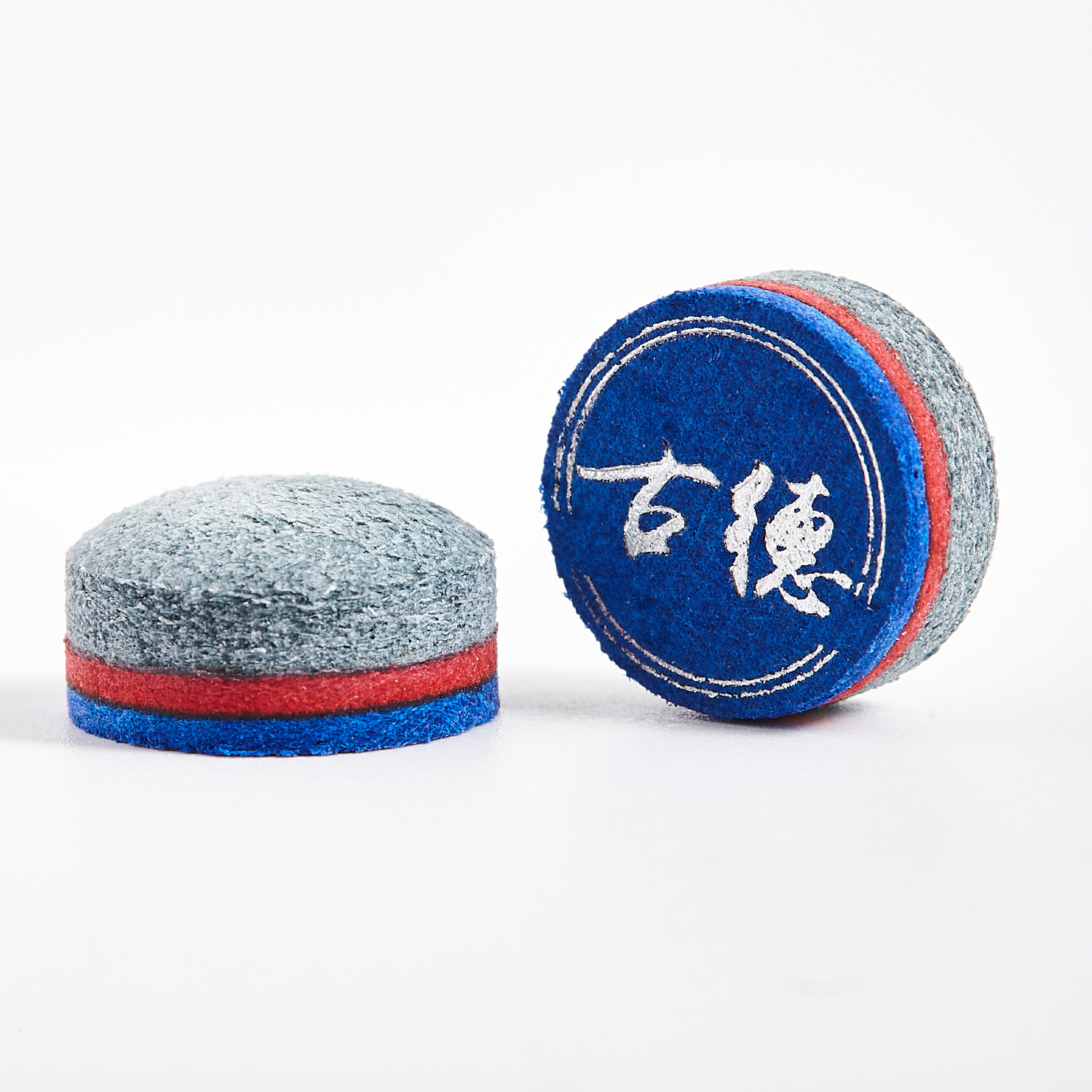 古德阿塔皮头台球杆皮头大小头自带弧度垫片11 12mm中八斯诺克