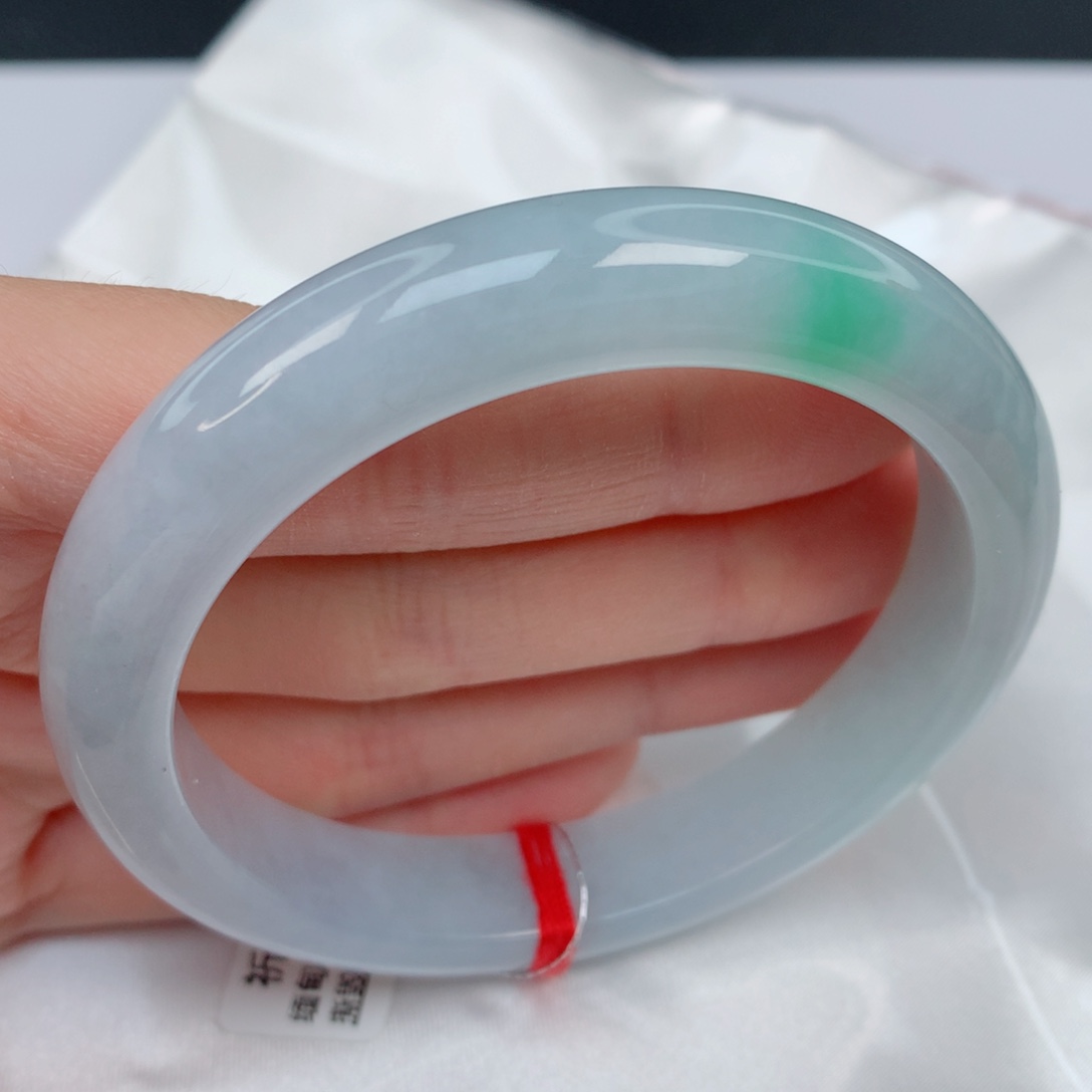 翡翠手镯未镶嵌58正圈