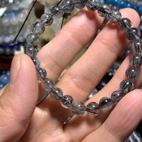 手链未镶嵌天河石7mm手串