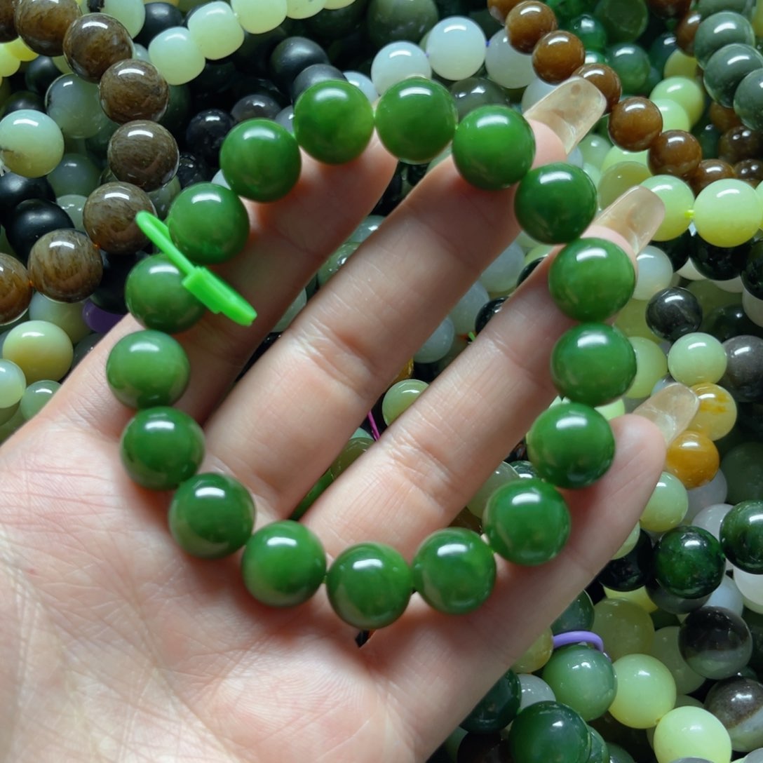 和田玉手链未镶嵌