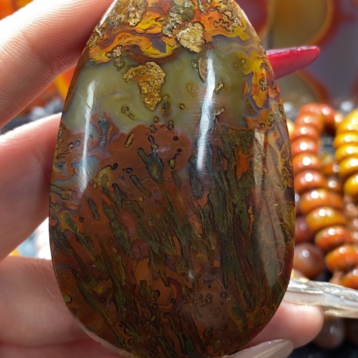 玛瑙/玉髓吊坠未镶嵌