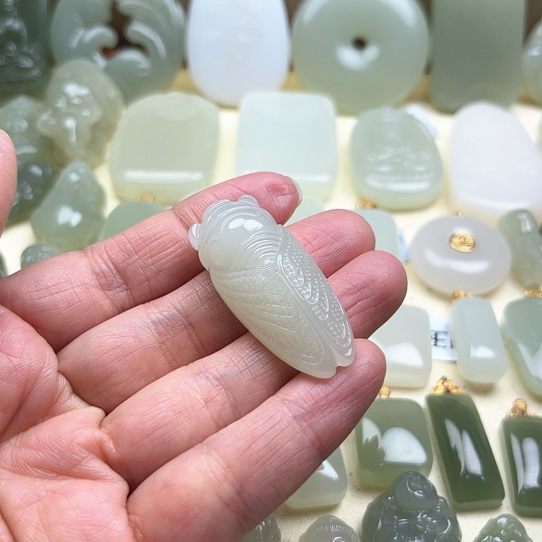 和田玉挂件未镶嵌