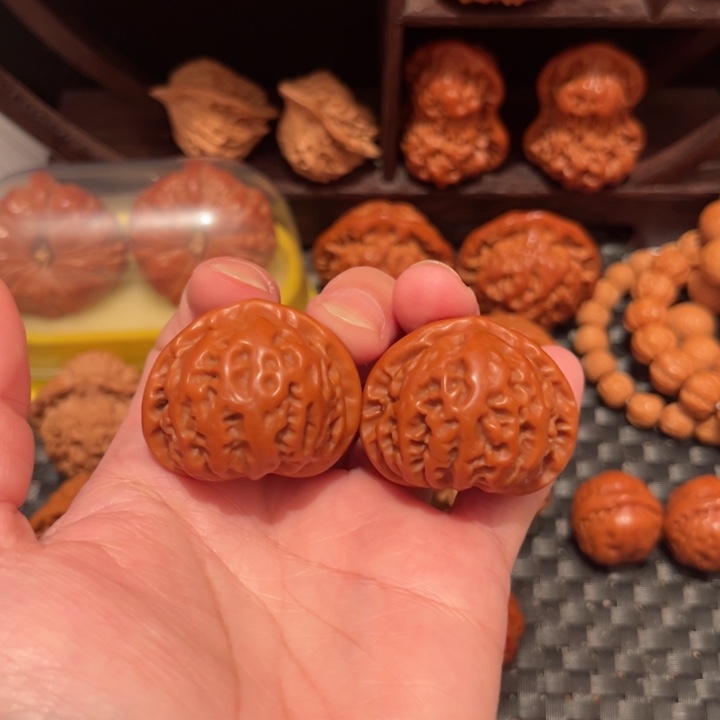 文玩核桃把件?****࿐宫灯