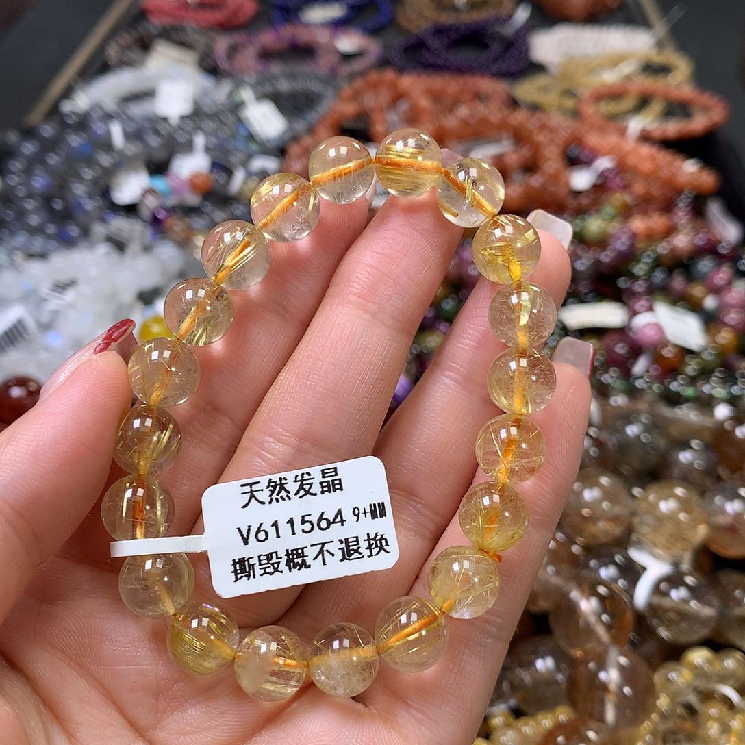 水晶手链未镶嵌，