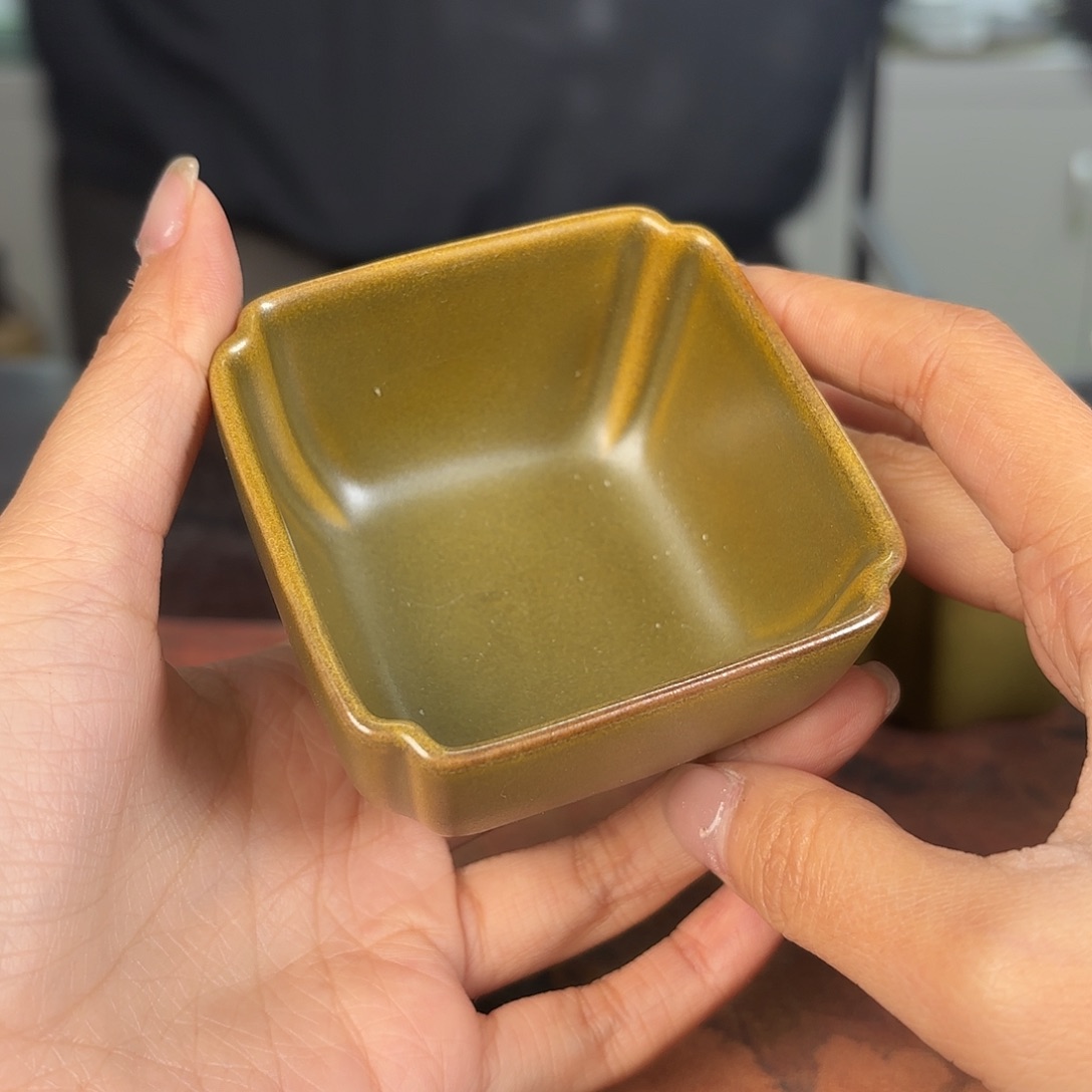 龙泉云间青瓷小米茶器