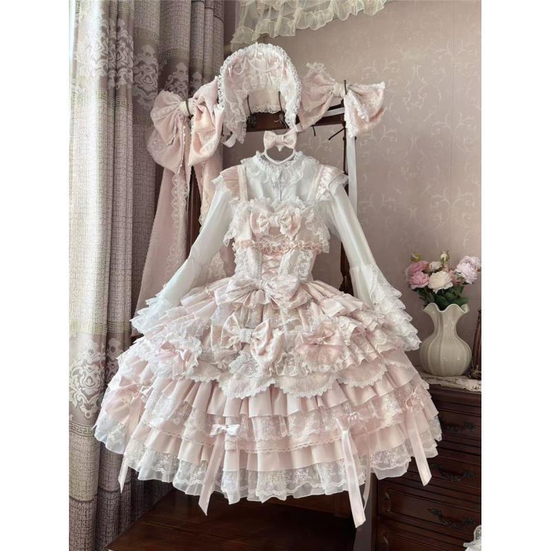 实体店现货原创小黄油艾米莉lolita花嫁重工小物