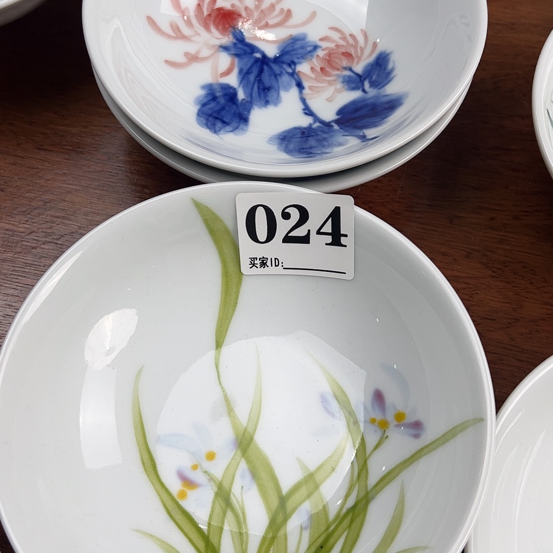 瓷片景德镇陶瓷手工手绘制作