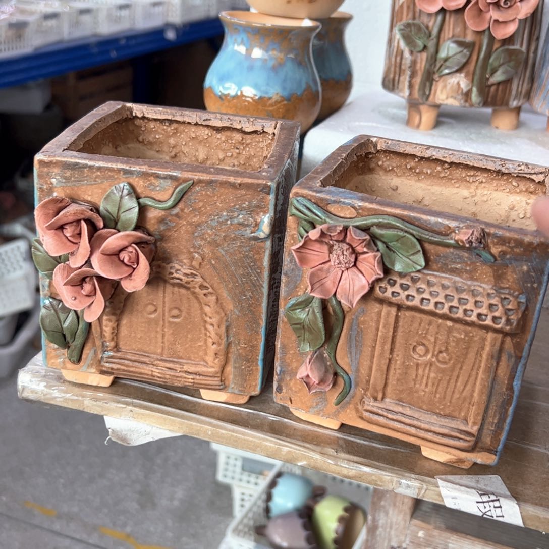 陶瓷多肉小花盆@@