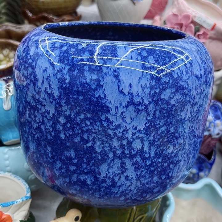 多肉绿植陶瓷花盆9.9包邮，有孔