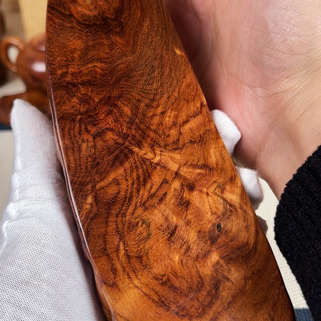 黄花梨/降香黄檀把件魔****特摆件