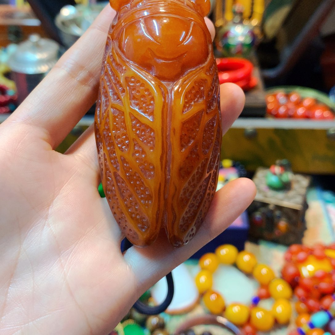 未镶嵌颈饰蜜蜡噢噢哦噢哦噢