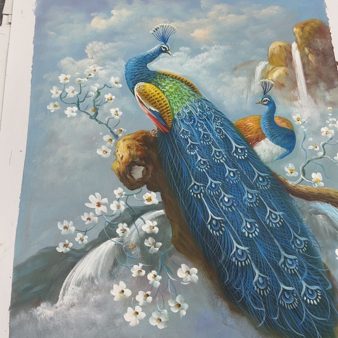 油画好的我真的好想你