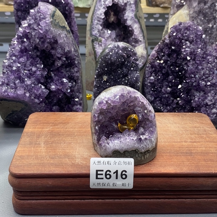 未镶嵌紫晶大型摆件（非配饰）616