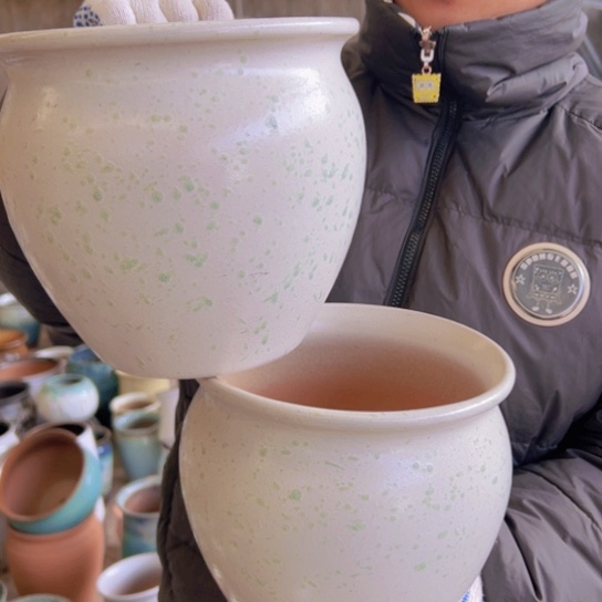 紫砂花盆高19口20————-