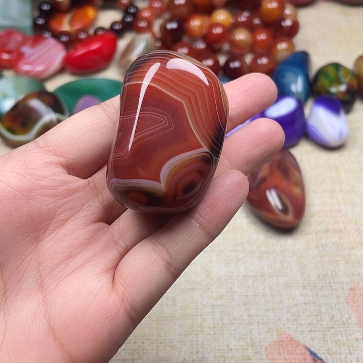 星***️玛瑙/玉髓未镶嵌珠宝半成品