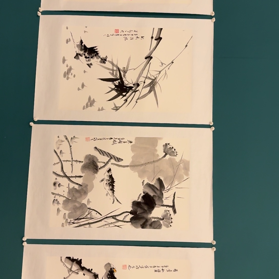 国画董老师作品画作