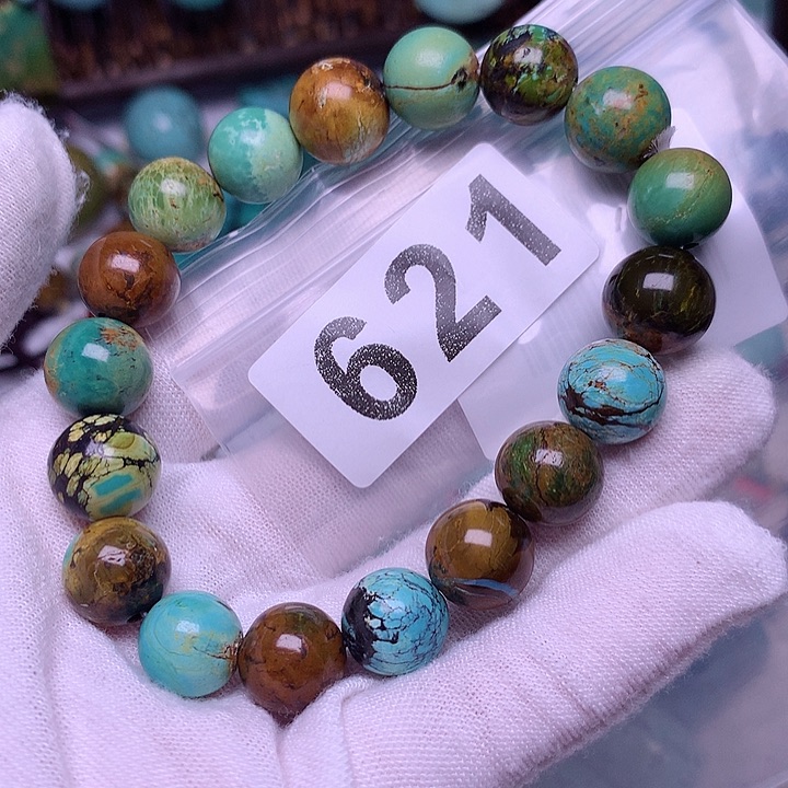 未镶嵌绿松石珠宝奇石逆**流