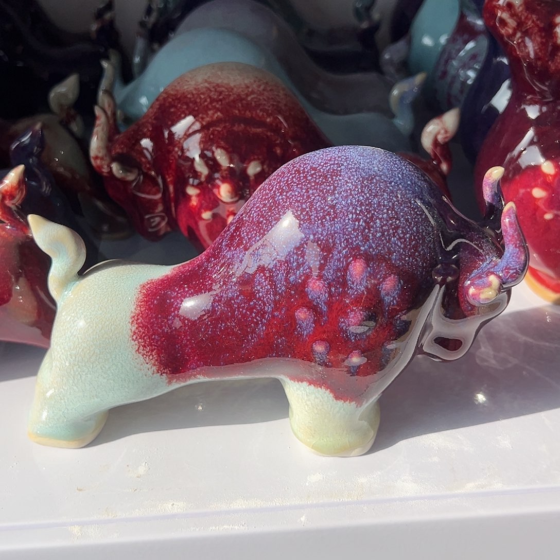 摆件郑家钧窑摆件