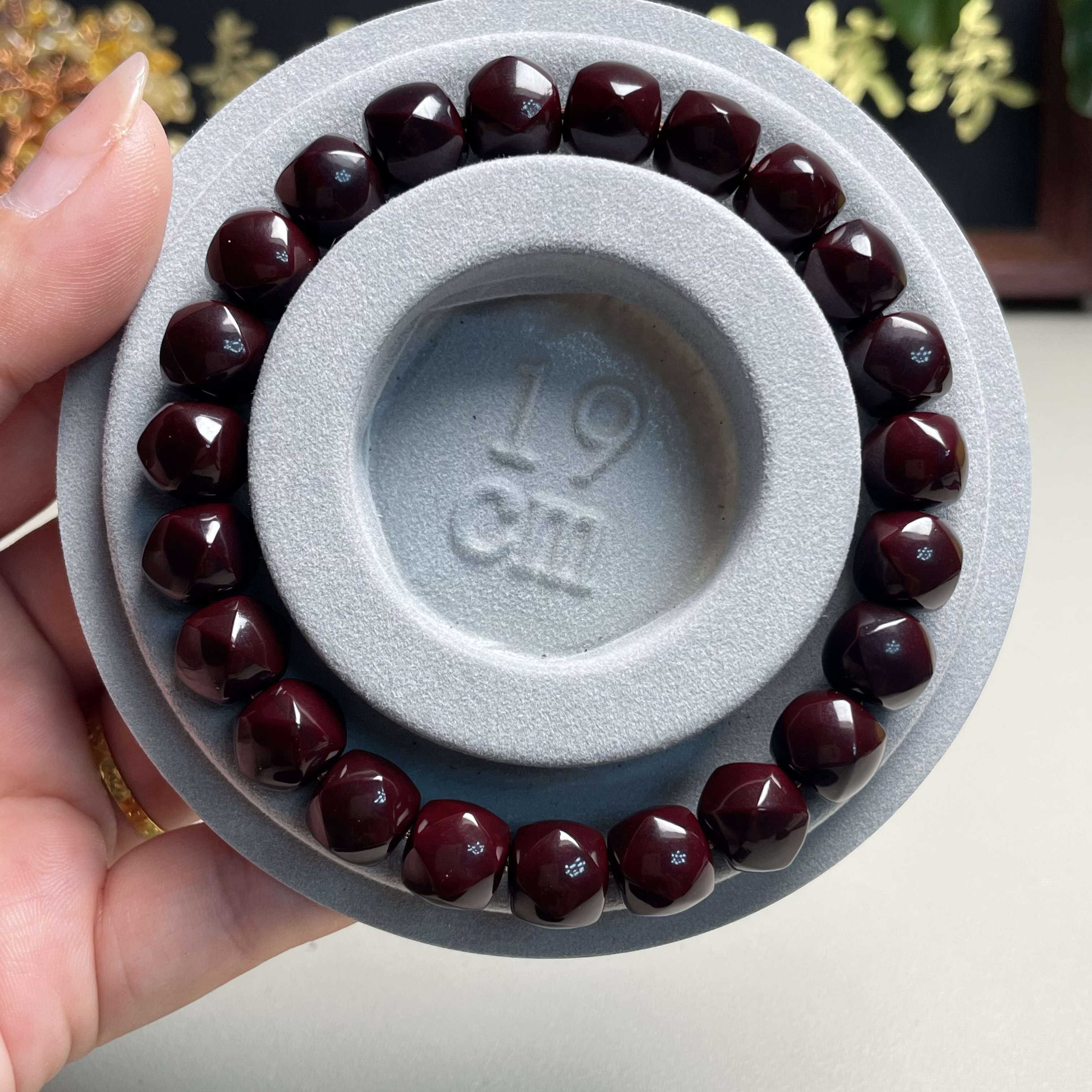 猴头手串文玩核桃毕业玉华唐八楞尺寸1.0