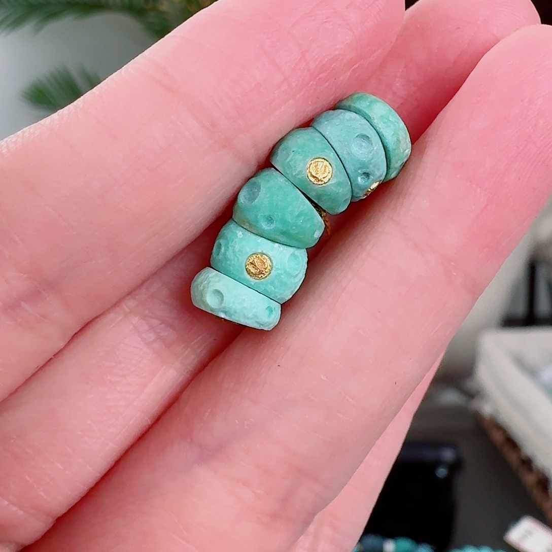 未镶嵌绿松石珠宝奇石