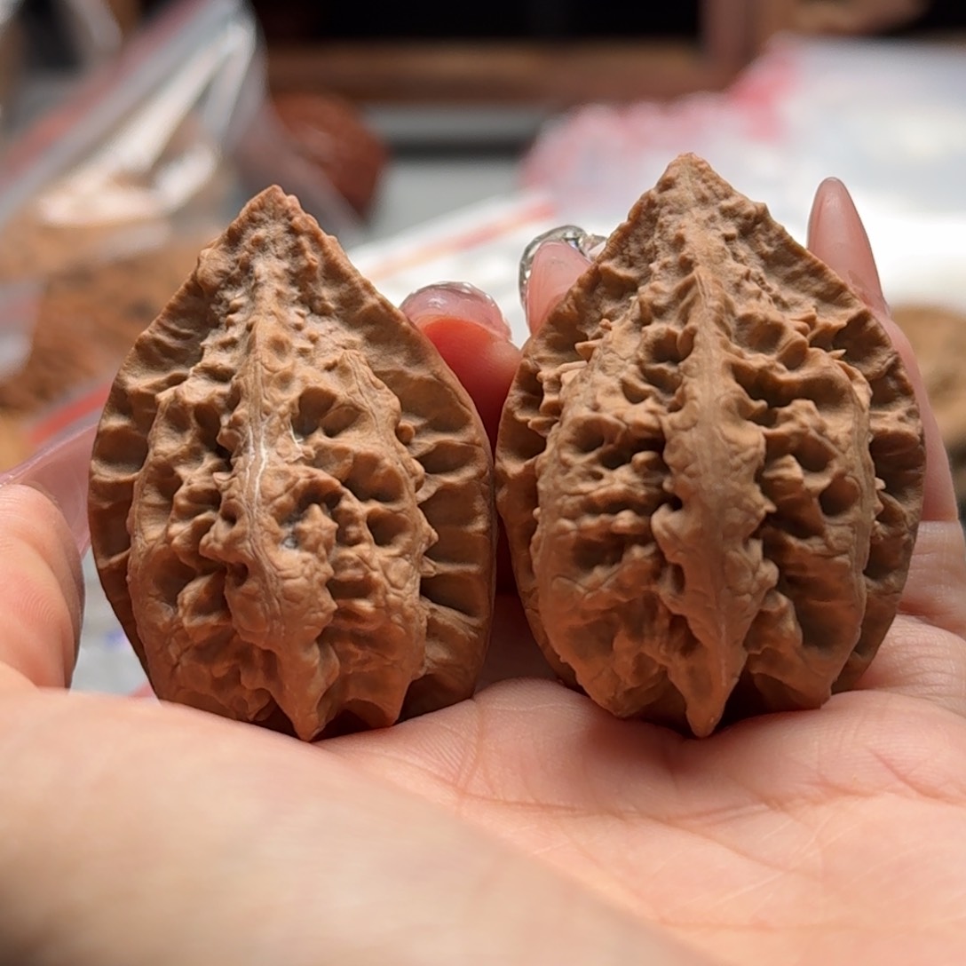 文玩核桃把件关东木子楸百核140