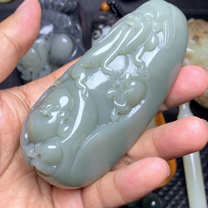 颈饰未镶嵌和田玉晚****