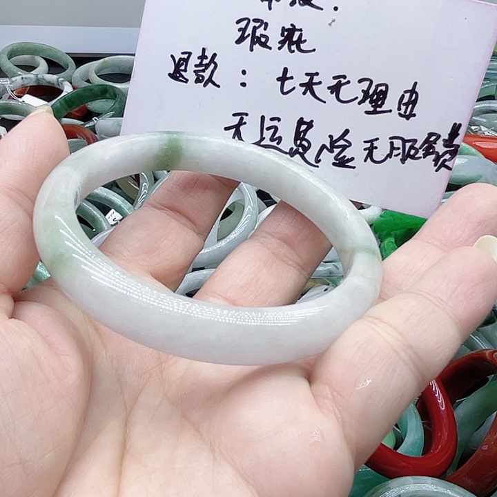 玻璃非金属手镯黑色
