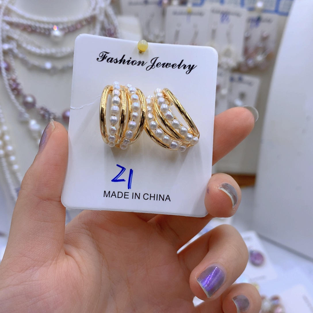 淡水珍珠颈饰银S925镶嵌