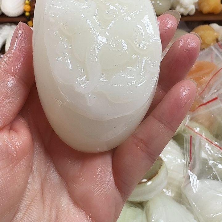 爱***单砖雕石头手把件不退不换