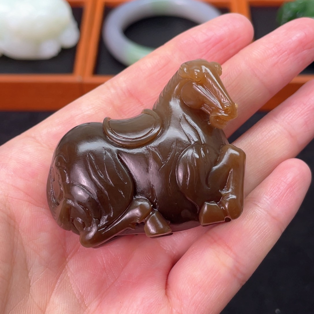 和田玉把件未镶嵌