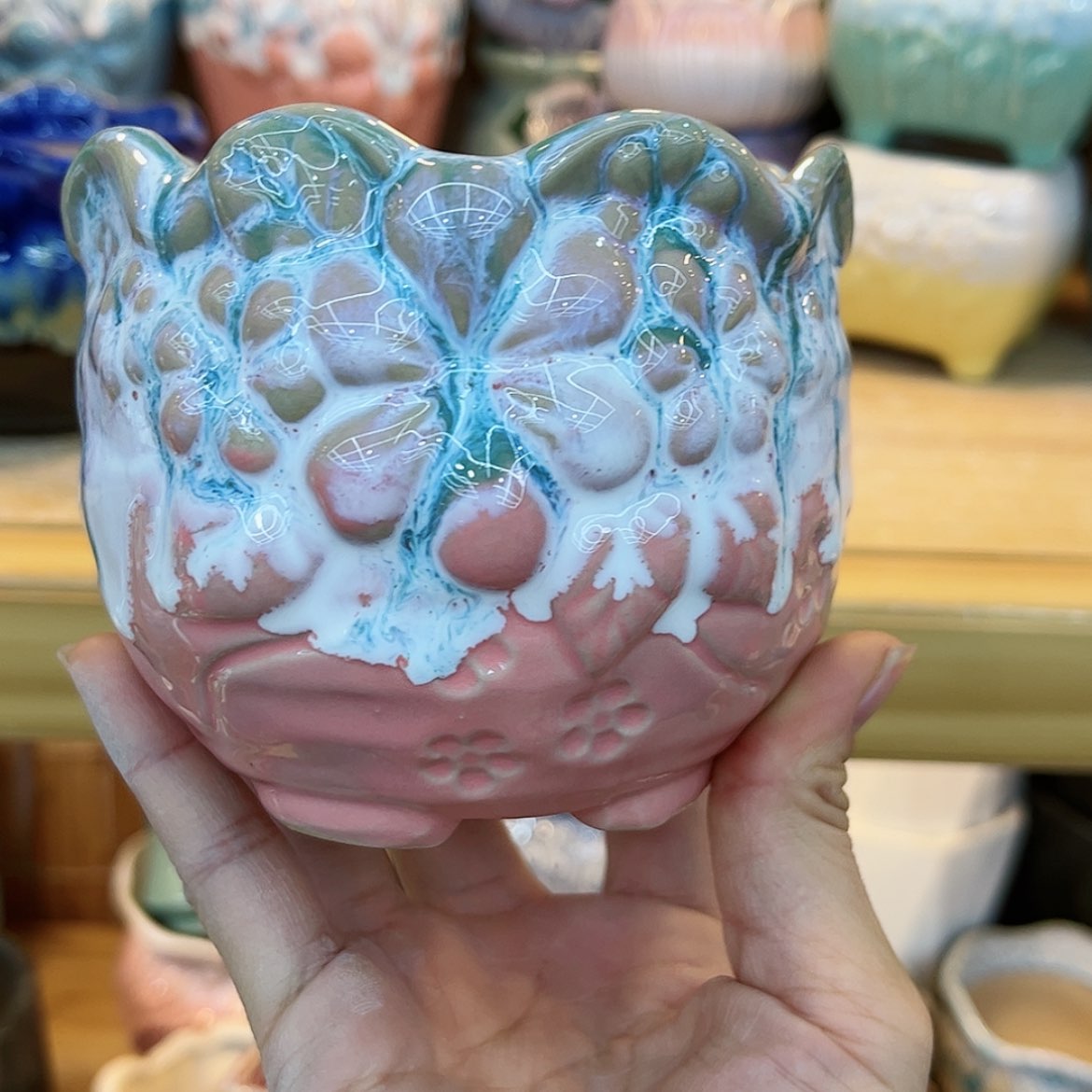 【闪购商品】陶瓷花盆