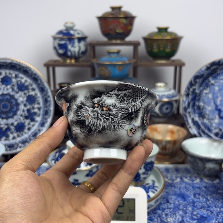 ****忧景德镇手工手绘陶瓷
