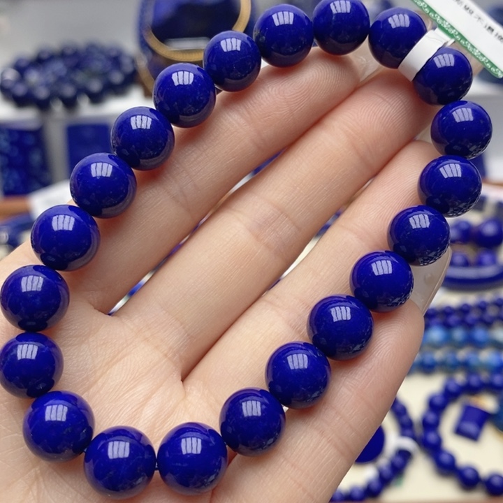 清***面青金石未镶嵌手链