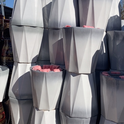 低腰渐变灰八方特大 口39/40