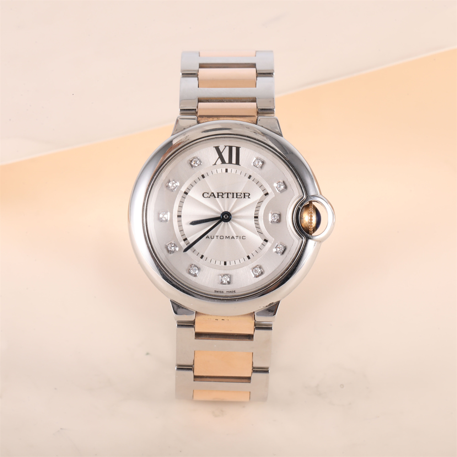 99新 Cartier/卡地亚 小花6珊 卡地亚蓝气球系列WE902031手表