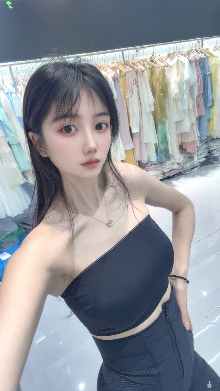高腰拉链排束腰女装美背抹胸