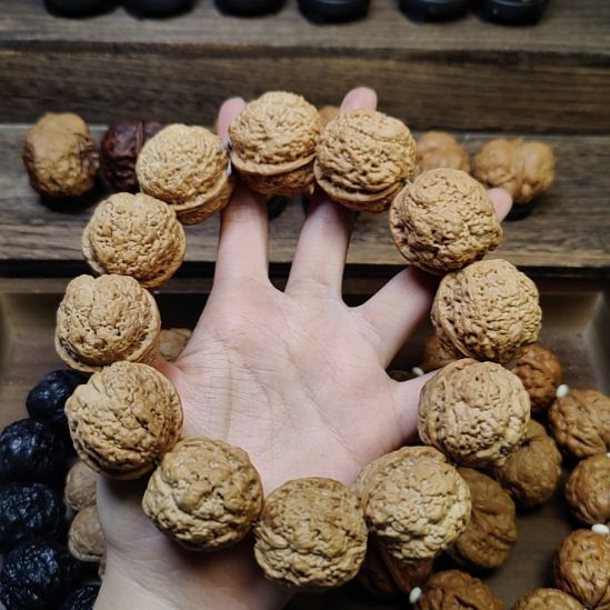 文玩核桃吊坠02虎头舍利33