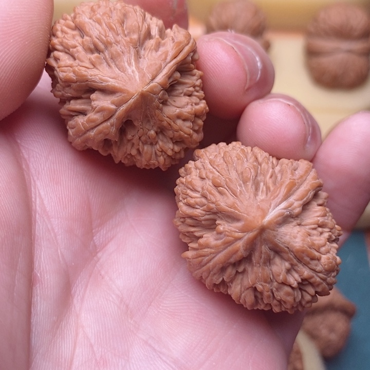 文玩核桃把件边32肚37全品大蒜头