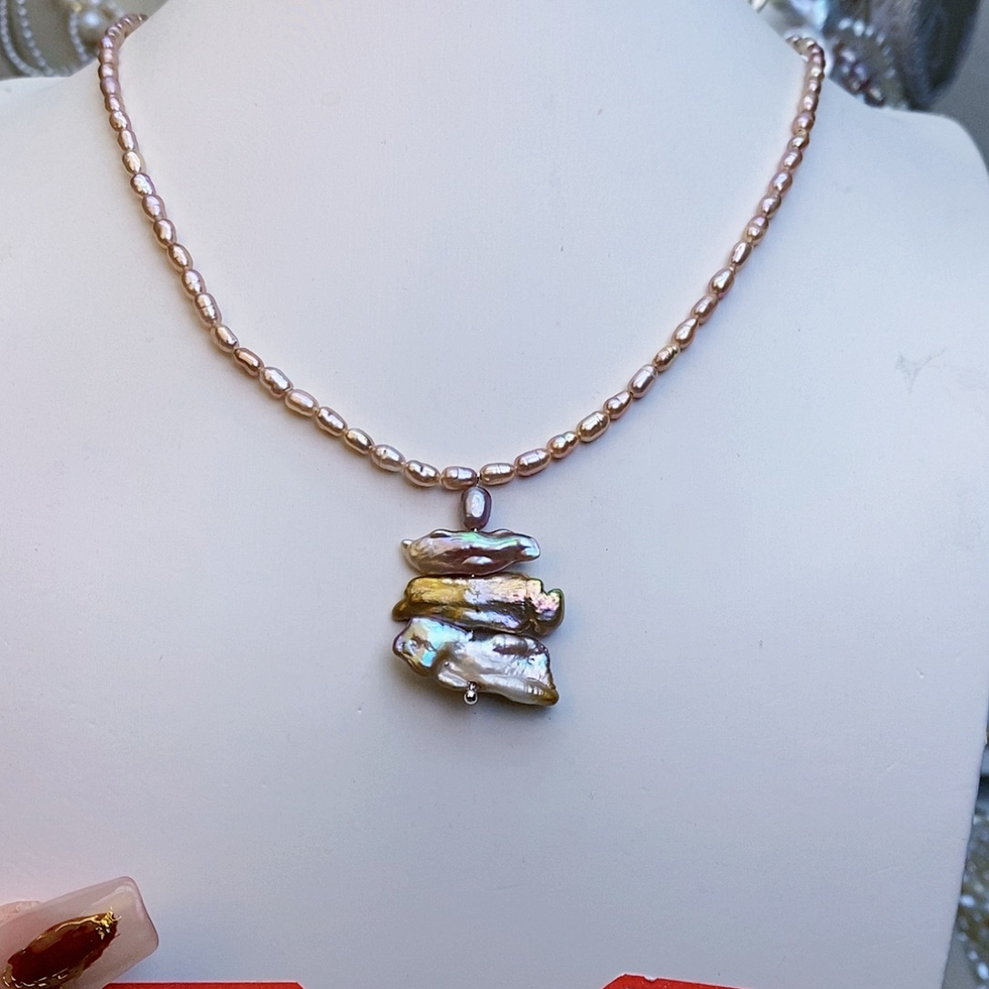 淡水珍珠颈饰未镶嵌