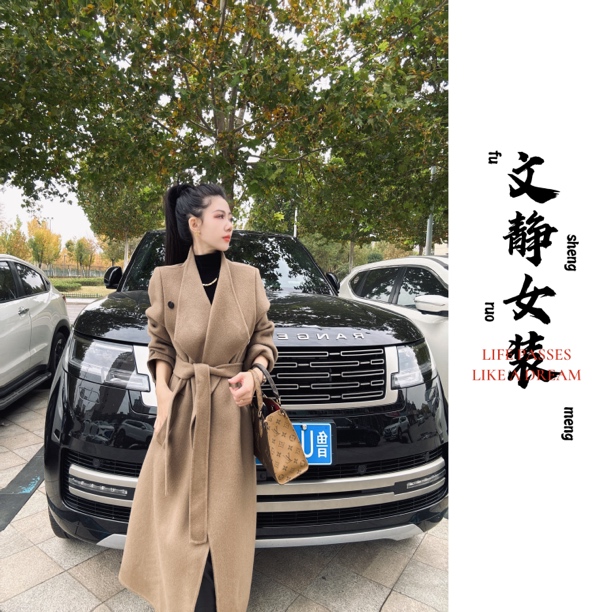 ［文静家］气质与品质共存  不挑人谁穿谁好看大衣女