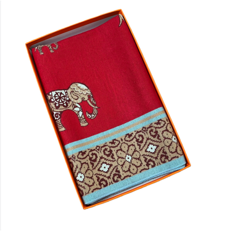 CL32 喜像保暖加厚丝毛围巾披肩款 长巾围巾