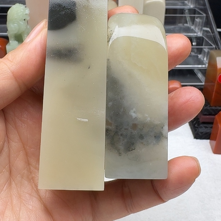 木***木印石寿山石水墨素章