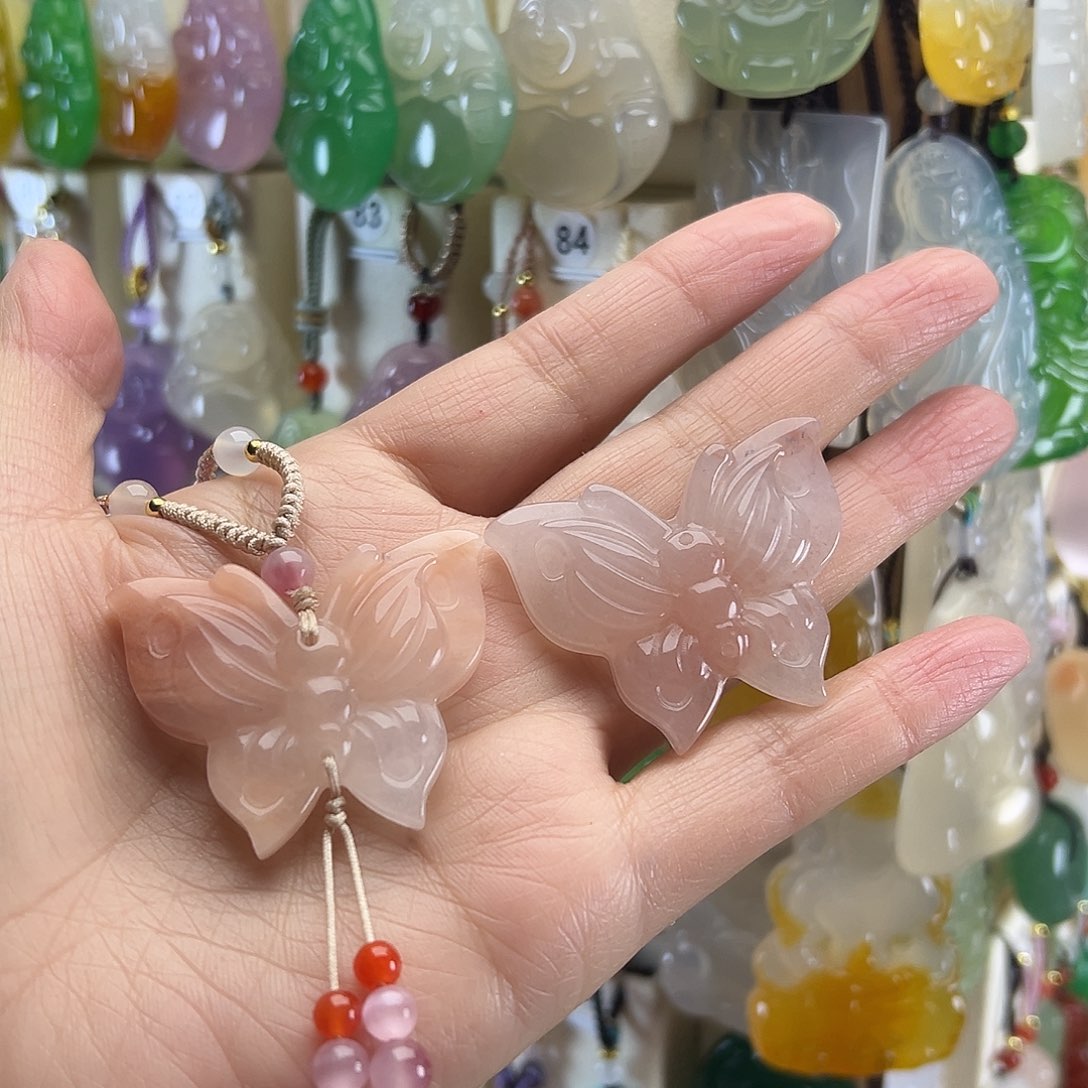 卤***冷玛瑙/玉髓未镶嵌颈饰