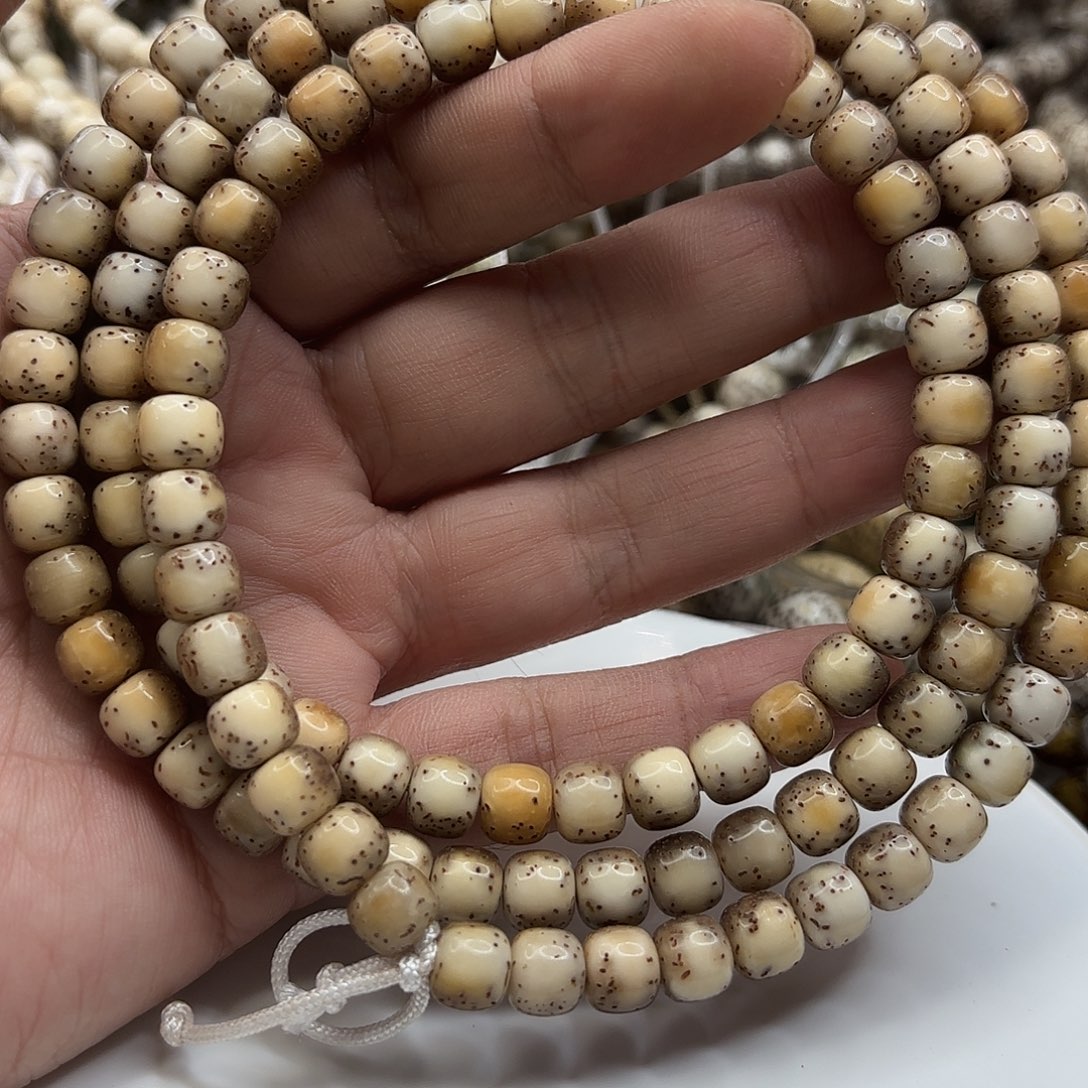 星月菩提吊坠87火皇河豚大留白