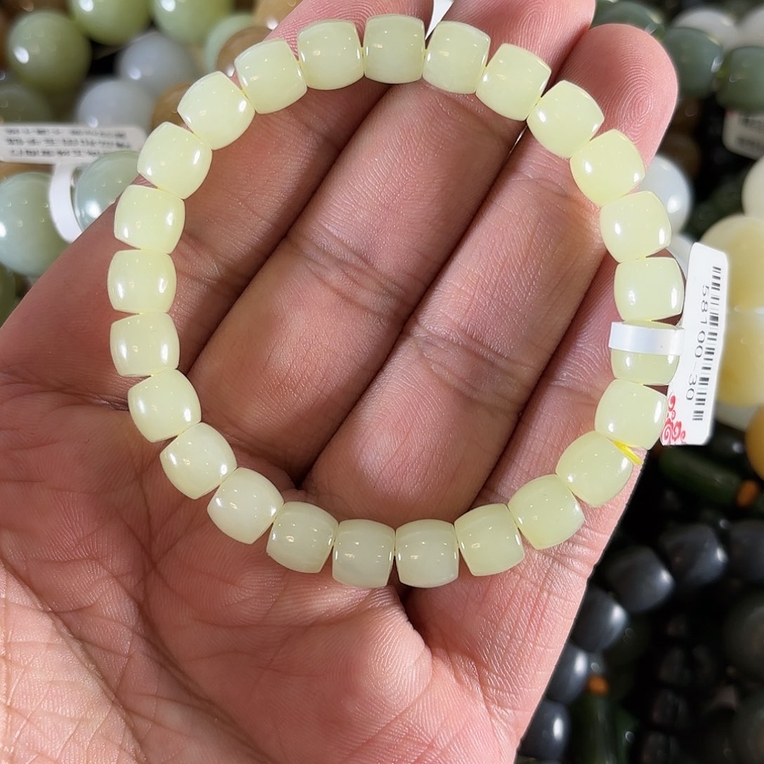 和田玉手链未镶嵌W192