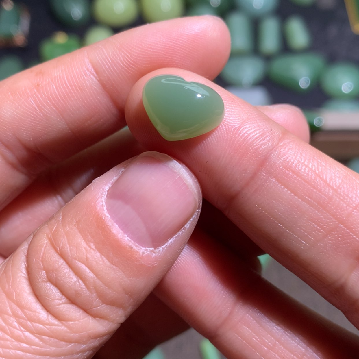 【闪购商品】和田玉珠宝半成品未镶嵌