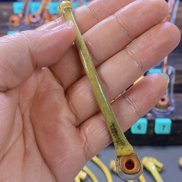 竹手工烟斗，纯手工